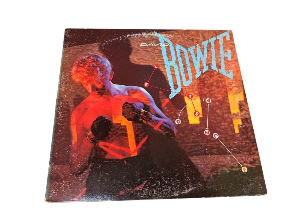 Let's Dance LP Album Vinyl Record David Bowie EMI America Stereo SO 517093